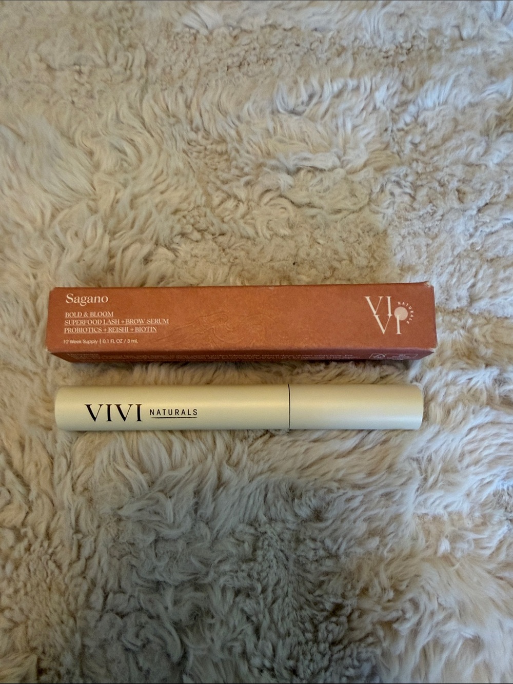 Sagano VIVI Naturals Sagano Bold & Bloom Superfood Lash & Brow Serum